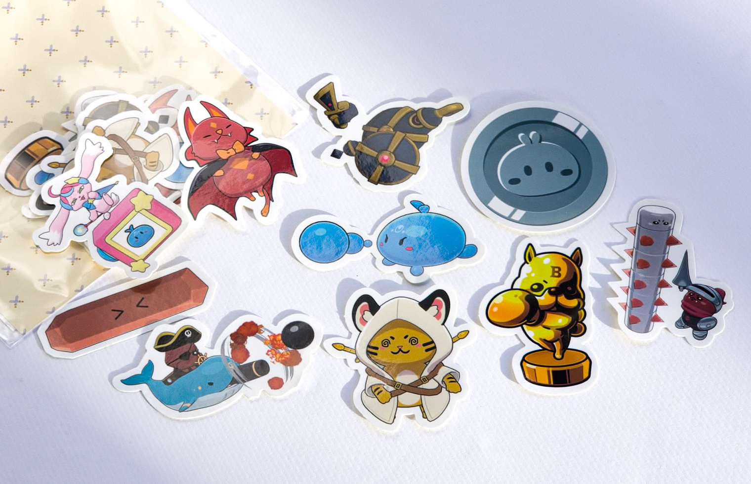 個性を引き出すダイカットで訴求力抜群！キャラクターフレークシール