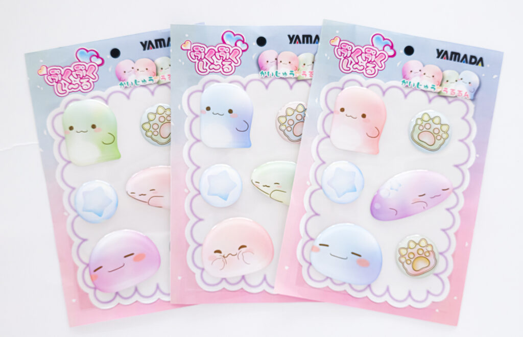 ぷくぷくシールで魅せる！かわいい世界観をカタチに。ポッティングで広がる表現力
